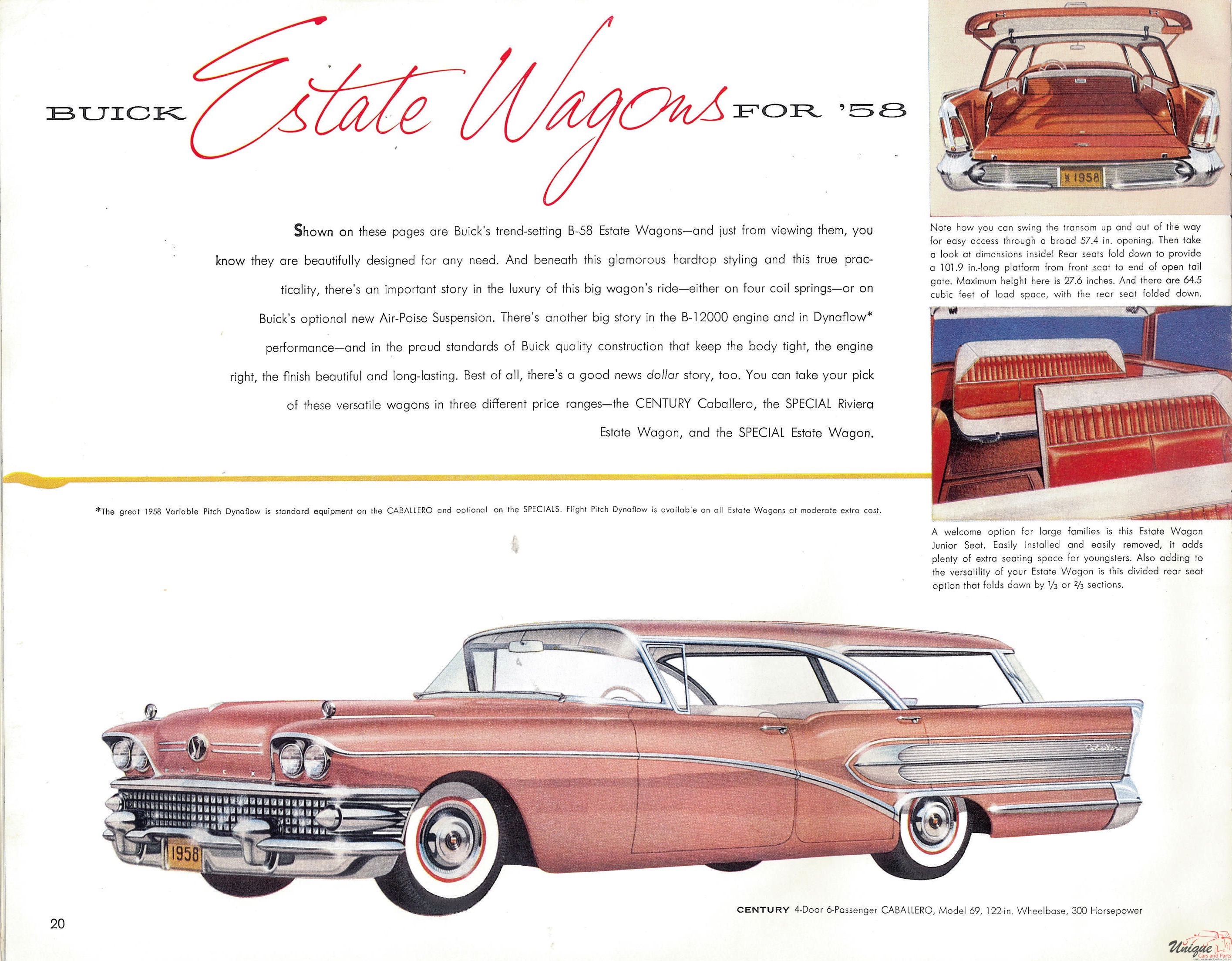 1958 Buick Brochure Page 7